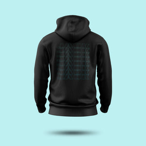 Hoodie "JA OK" (black) FLEXIS