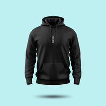 Laden Sie das Bild in den Galerie-Viewer, Hoodie &quot;Artwork&quot; (black) FLEXIS