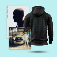 Laden Sie das Bild in den Galerie-Viewer, Bundle: Hoodie &quot;JA OK&quot; + Vinyl + Poster