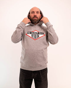 GRZLY ADAMS "No Sleep Till Berlin" Hoodie (heather grey)